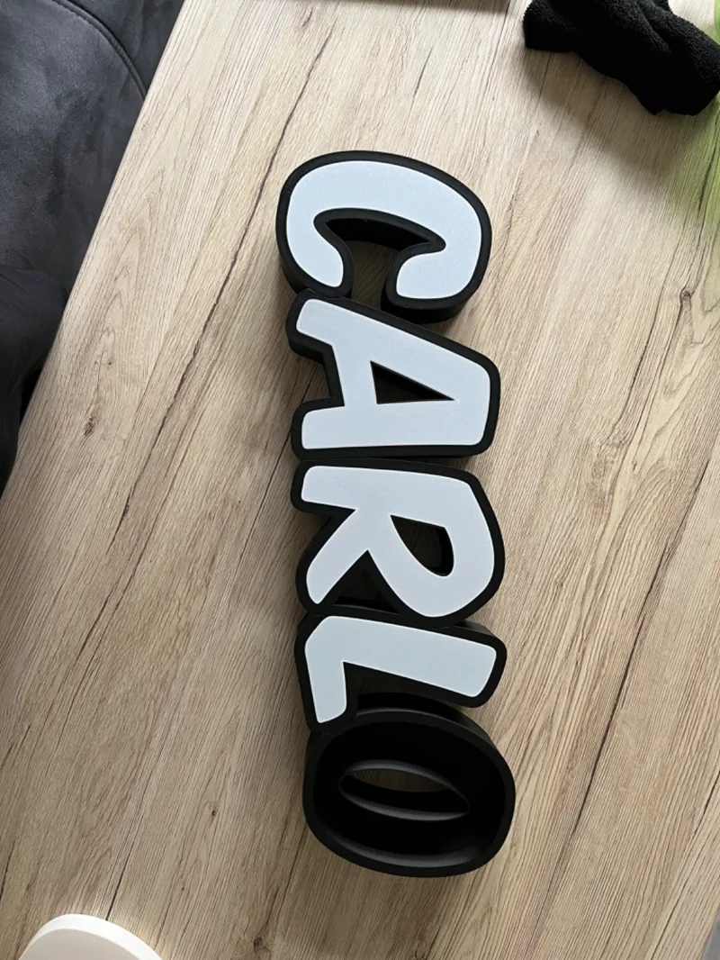 name lamp Carlo