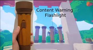 Content Warning Old Flashlight