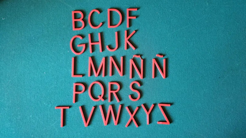 Abecedario Montessori  | Montessori Alphabet