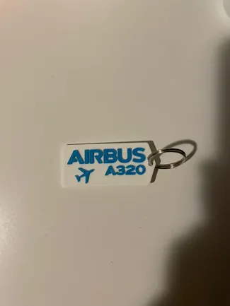 Airbus A320 Keychain
