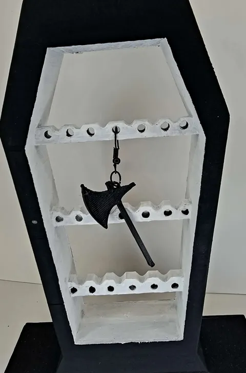 Battle Axe Earrings view 4