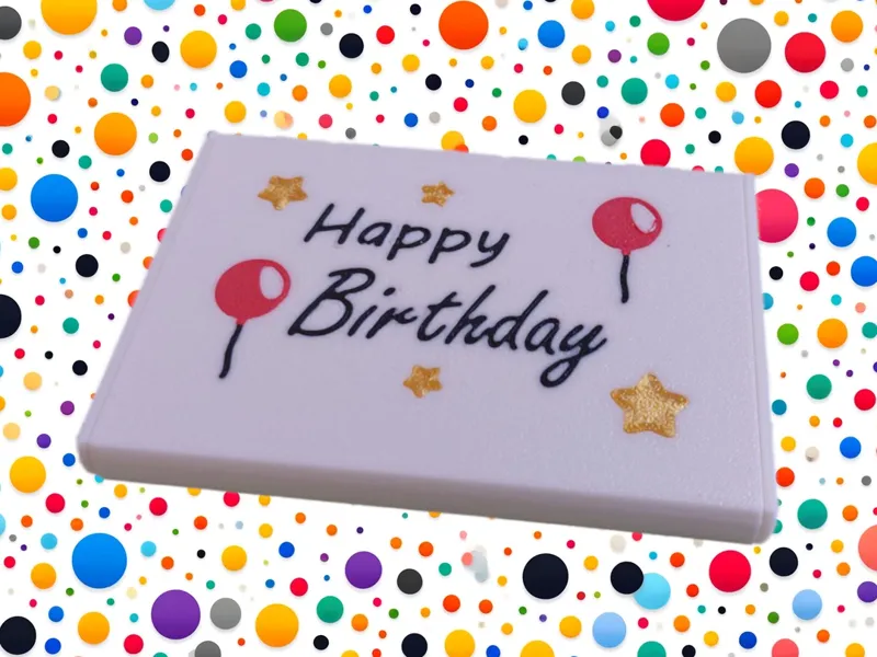 Happy Birthday - Gift card holder