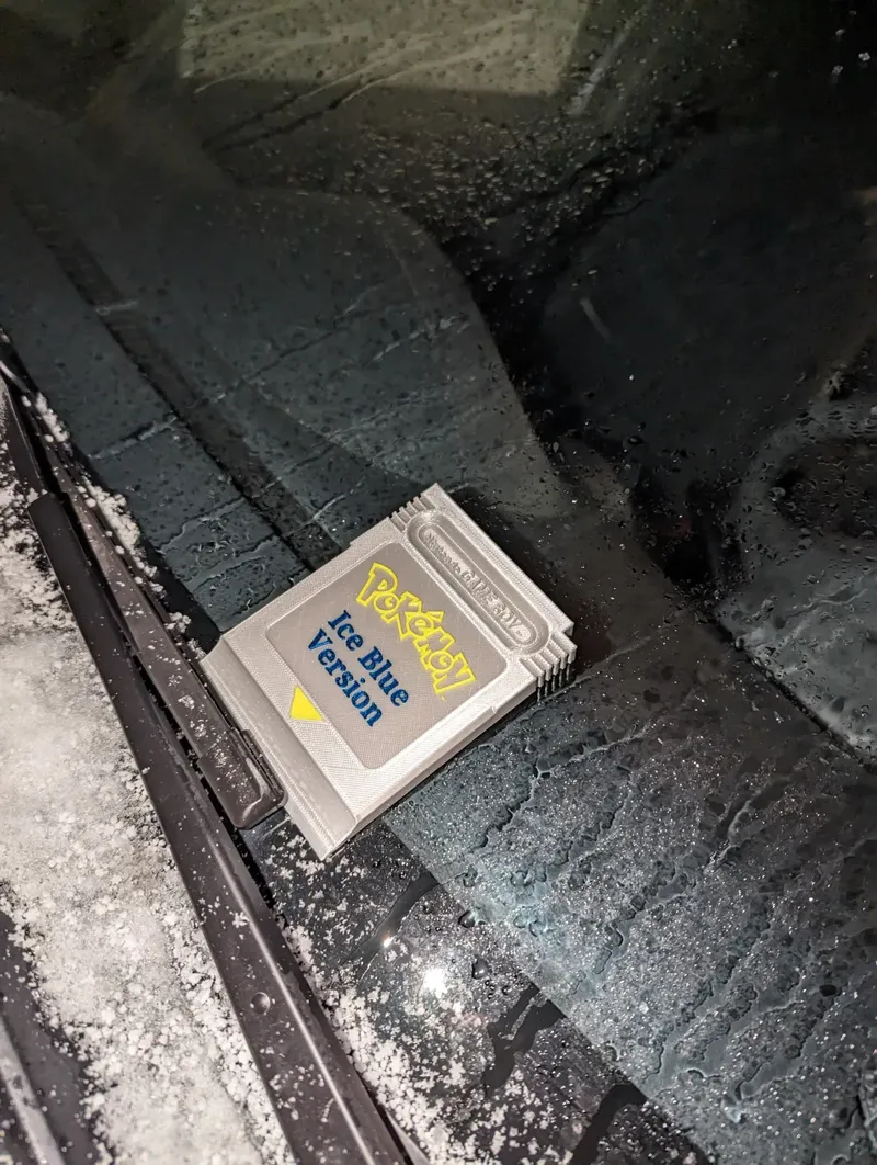 Pokemon Ice Scraper