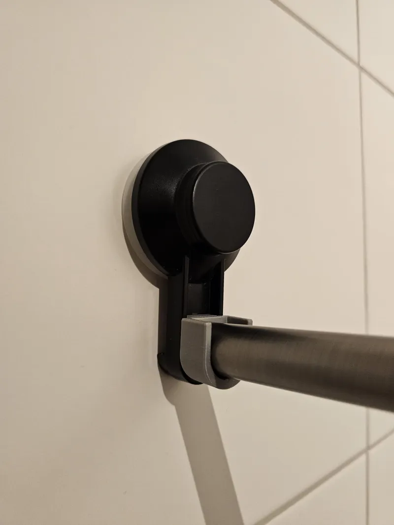 IKEA Tisken rod holder , Shower curtain Clothdryer