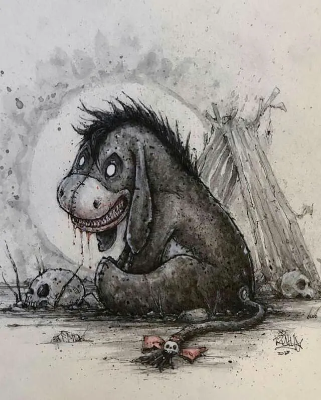 Creepy Eeyore-HUEFORGE