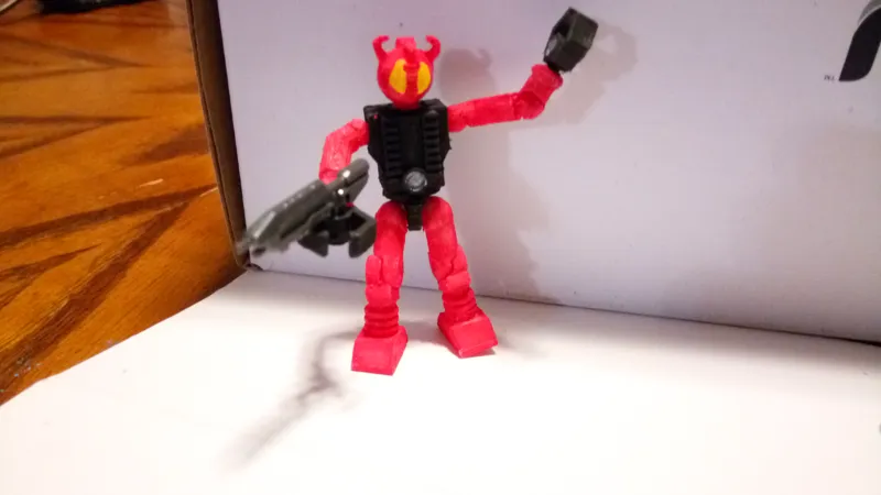 Brick Scale Insectoid Robot Alien