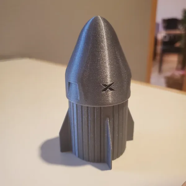 Miniature capsule SpaceX Crew Dragon