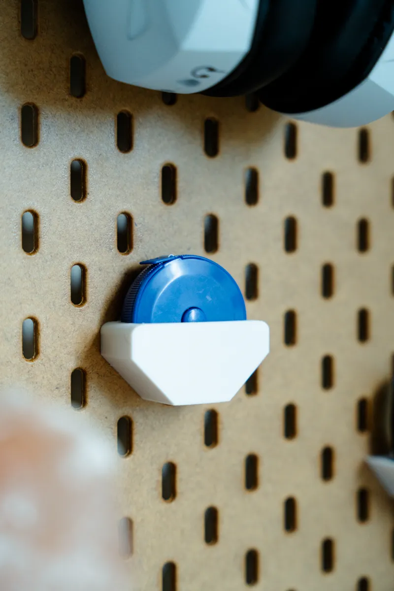 Tape Measure Holder for IKEA SKADIS
