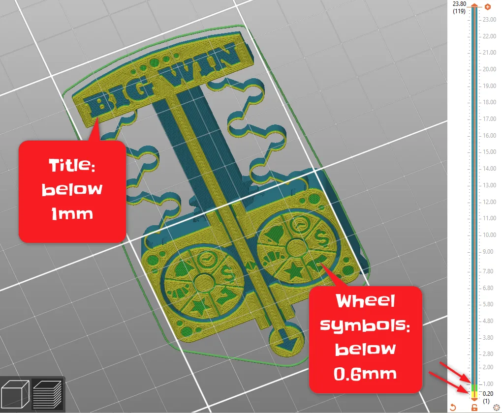 Working Slot Machine (Print-In-Place) by Makkuro MakerWorld: Download ...