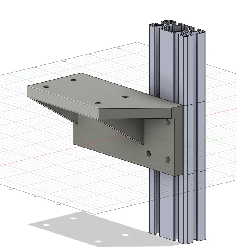 Shifter bracket for 4080 simracing rig