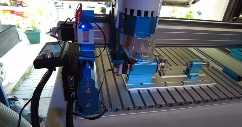 Sainsmart 4040 Pro CNC touch probe holder