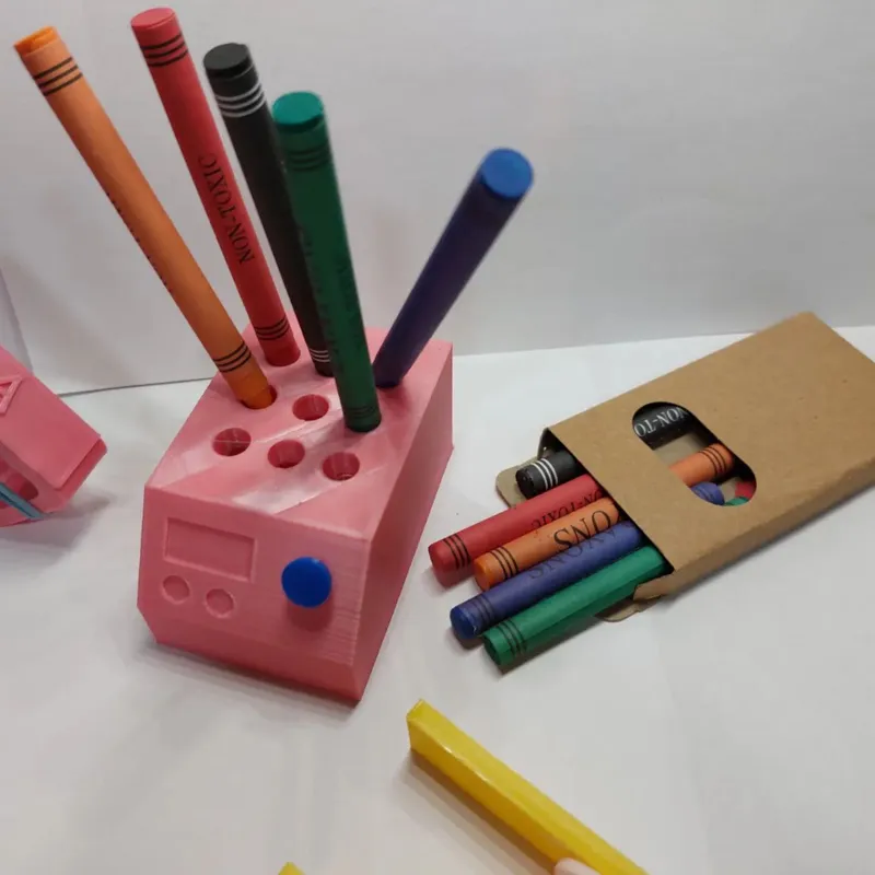 tatto machine crayons