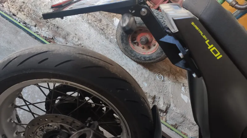 European Plate Holder for Husqvarna 401 2018