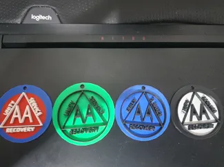 AA Keychain