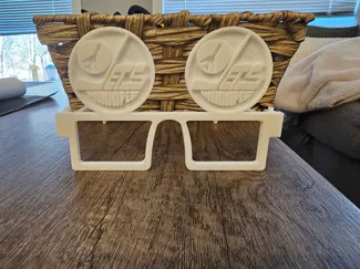 Winnipeg Jets Whiteout Glasses