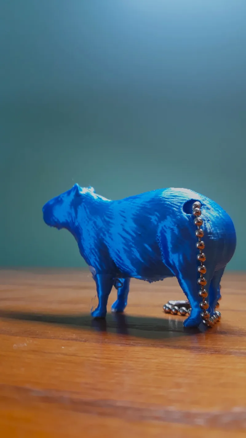 Capybara Keychain Remix