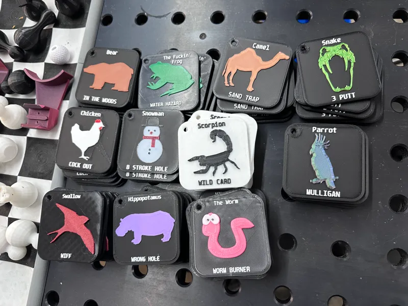 Animal Golf Game