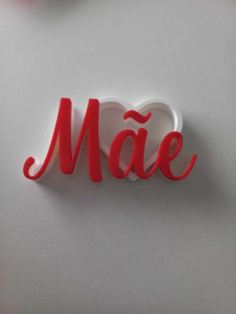 Dia da mãe com coraçao
