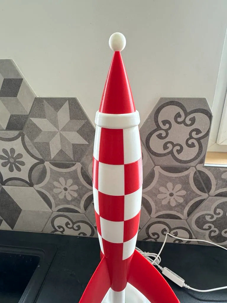 fusée lunaire pour Noël