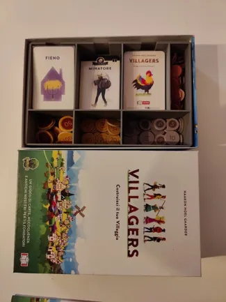 Villagers Boardgame Organizer