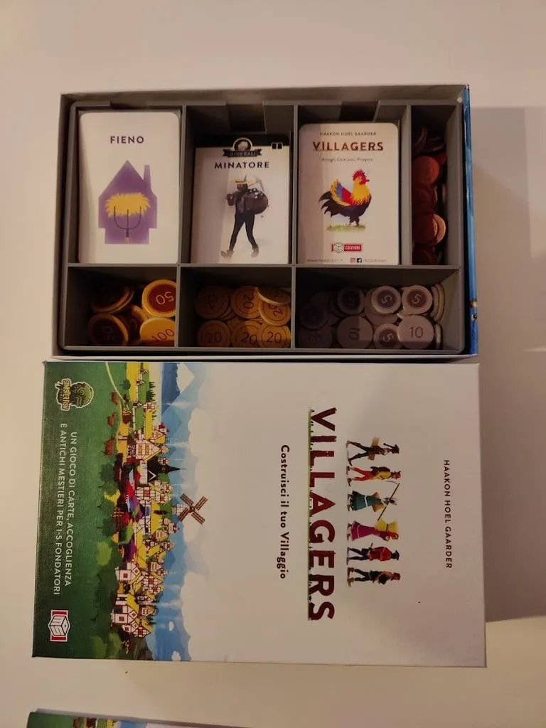 Villagers Boardgame Organizer