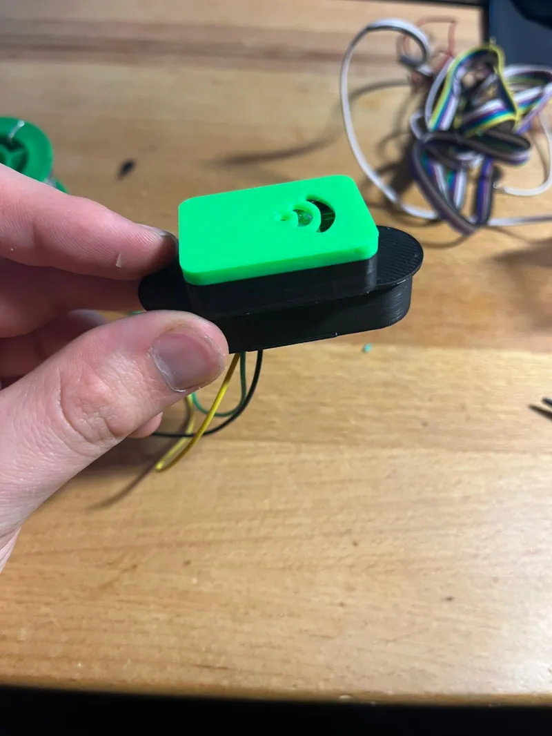 Button Wemos d1 cover for WLED