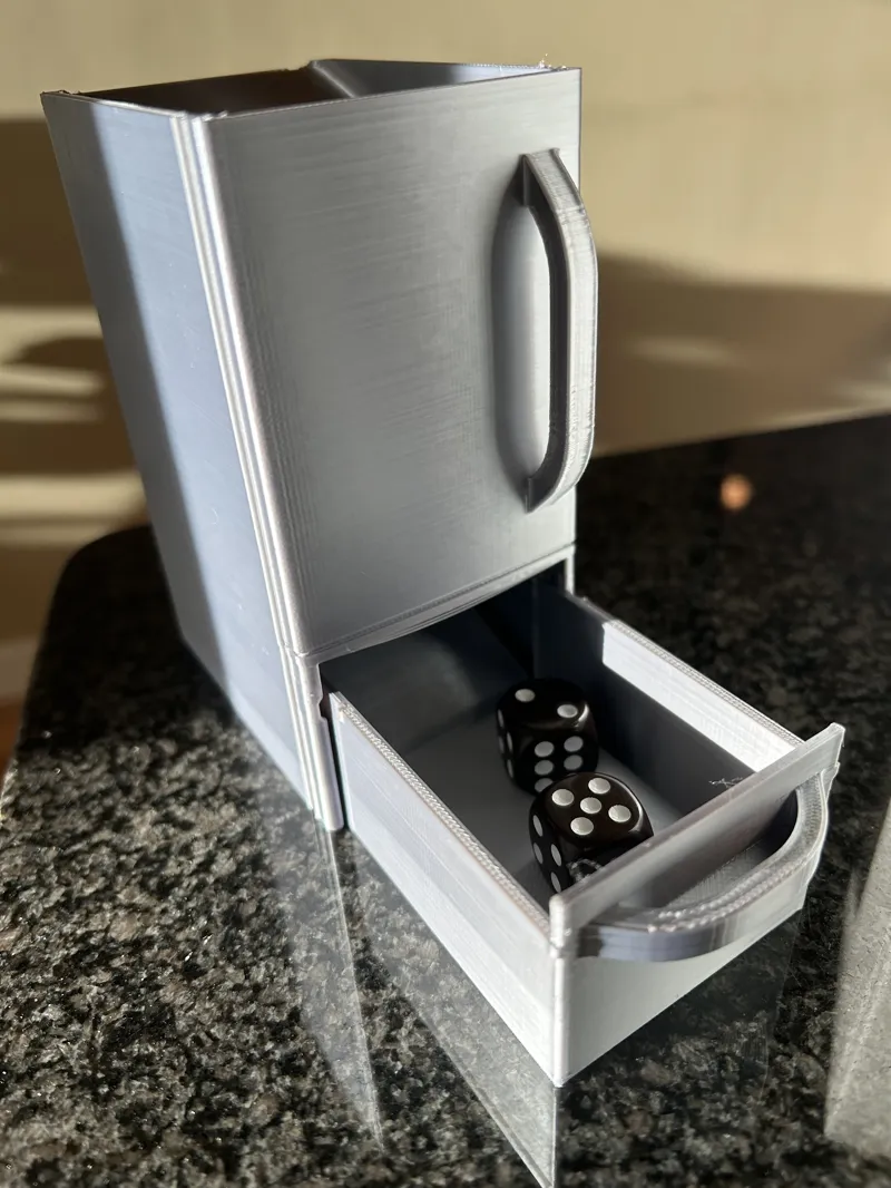 Dice Tower but it's a Refrigerator
