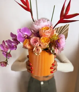 VASE "RIDGET" by impress3d.art I watertight