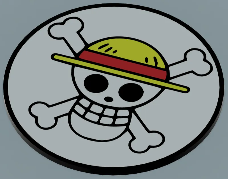 Luffy Jolly Roger Coaster - One Piece