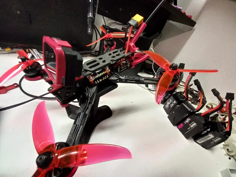 iFlight Nazgul v2 Caddx Vista Antenna mount