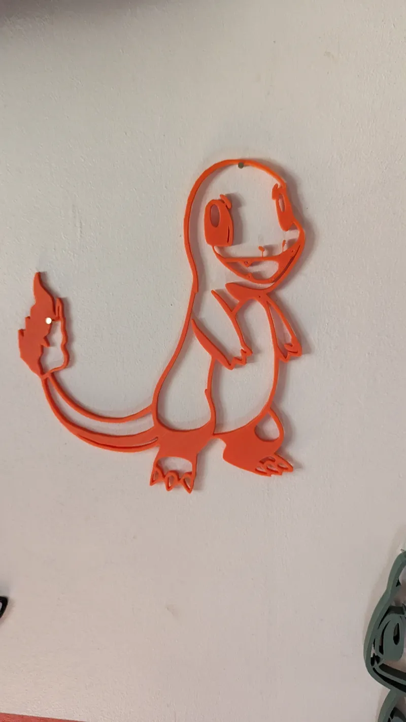 POKEMON CHARMANDER WALL