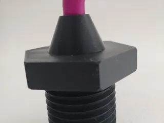 Nozzle battery holder