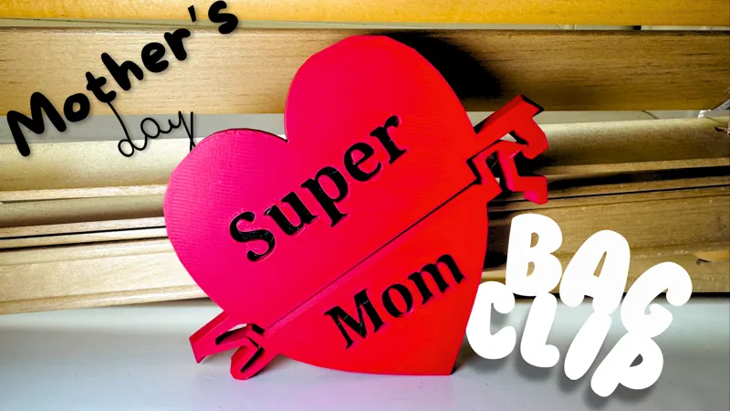 Mother's Day bag clip