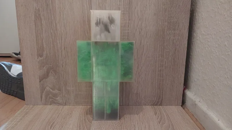 Minecraft Figure for Filament Scraps