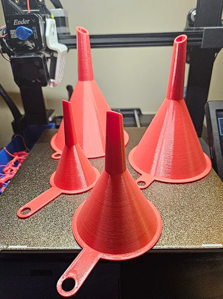 Fast Print Funnels (XS, Small, Medium, Large)