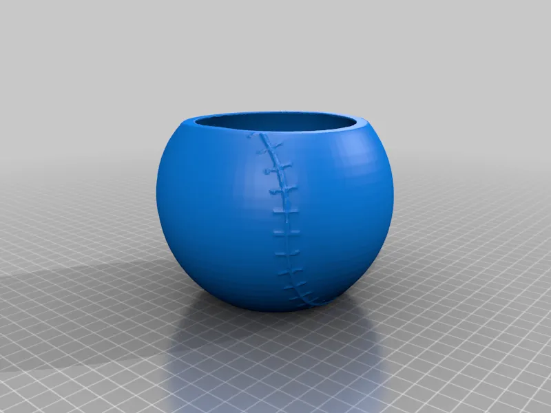 Baseball Planter