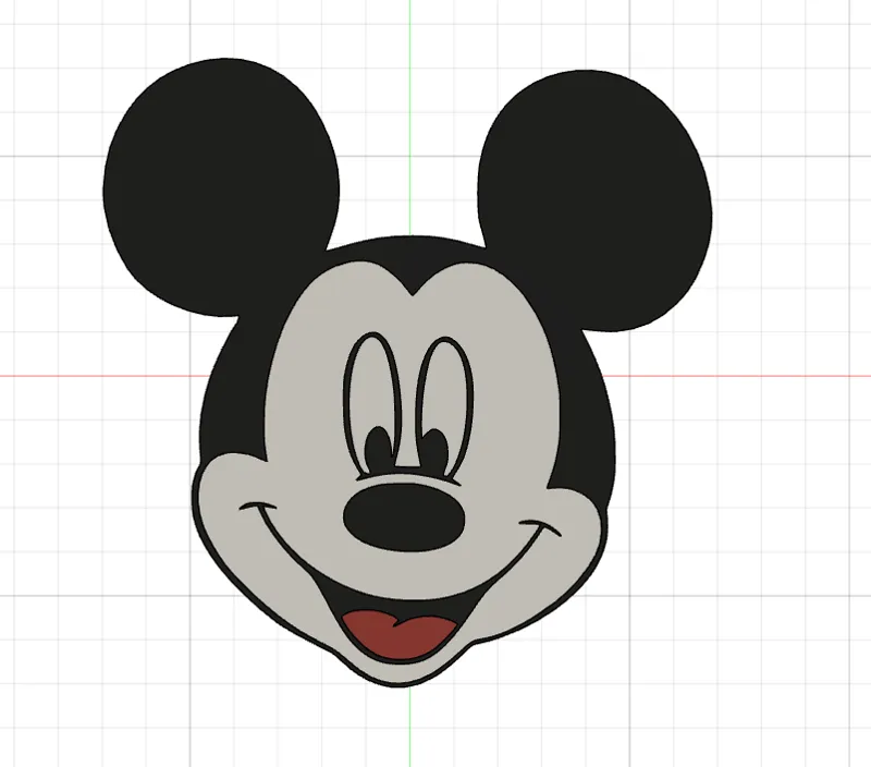 Mickey mouse wall art