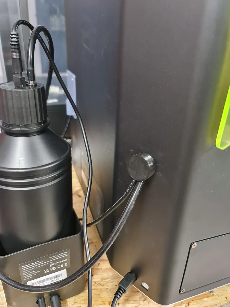 Phrozen Mega 8k S Pump e Fill Tube cover