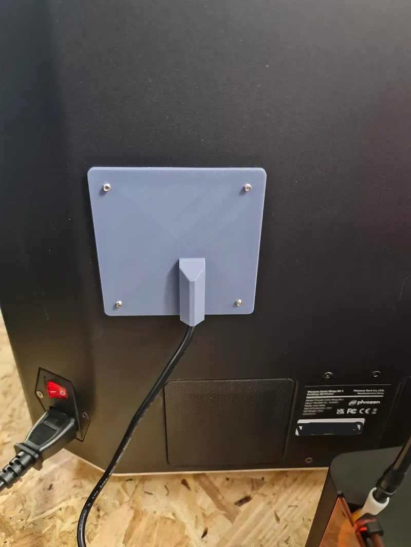 Phrozen Mega 8ks heater cable passage