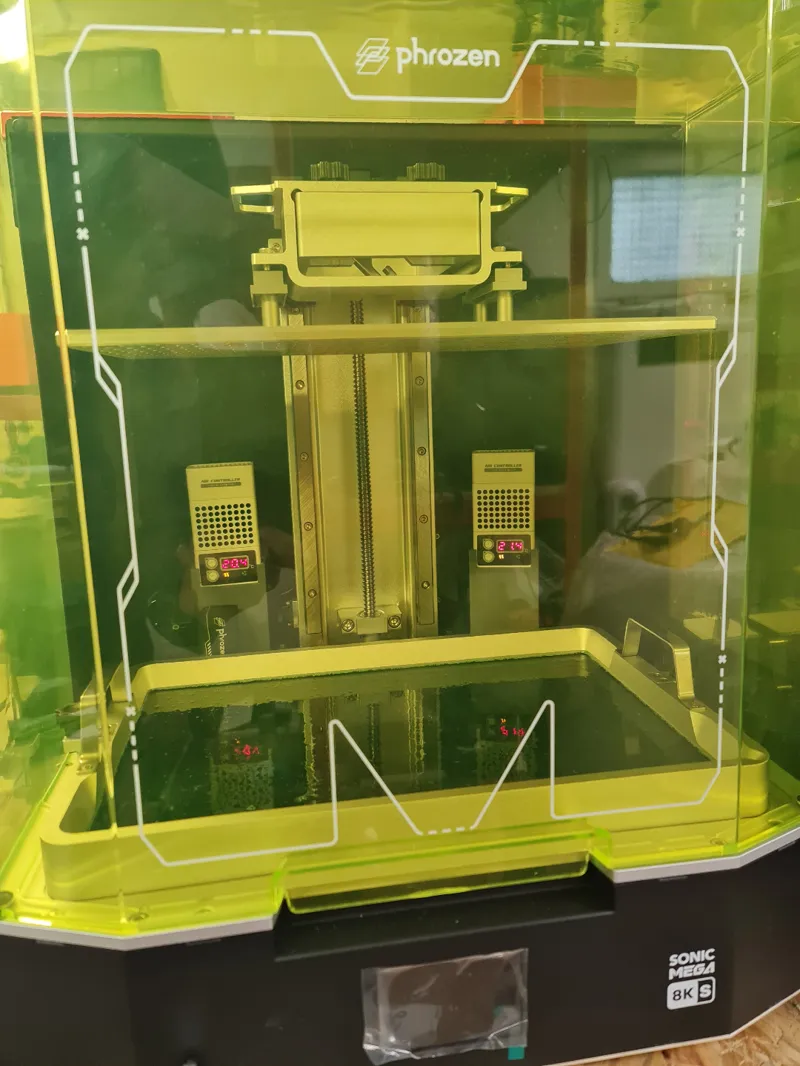 Heater holders for 3d resin printer 