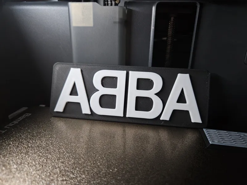 Abba Sign 