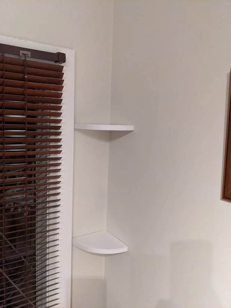 Corner Floating Shelf