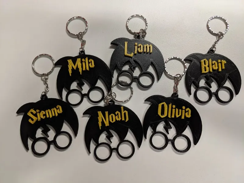 Harry Potter Key Ring