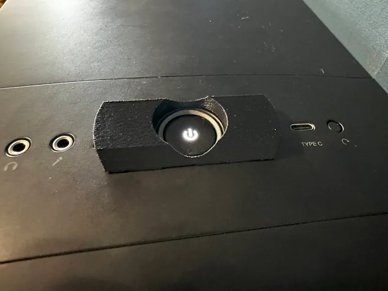 Fractal Torrent USB Power Button Shield