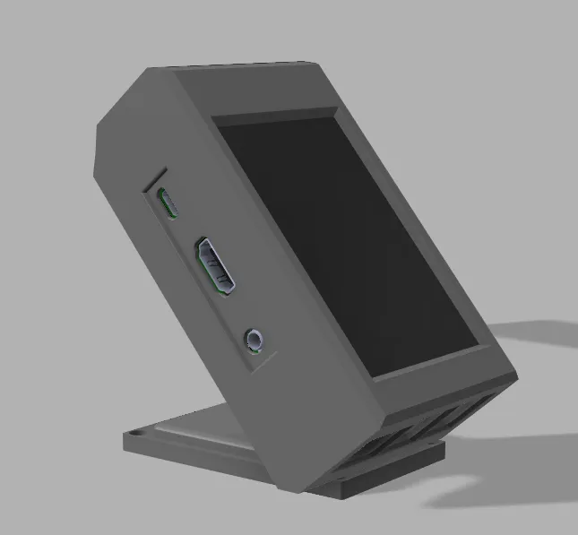 Kingroon KP3s, Pro and S1 Raspberry pi 3 TFT Case