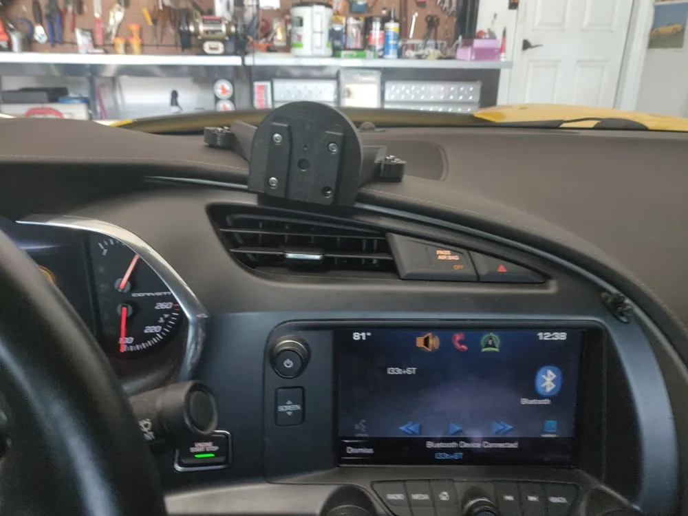 C7 Mouse In Dash C7 Corvette dash mount by brentil MakerWorld: Download Free 3D Models