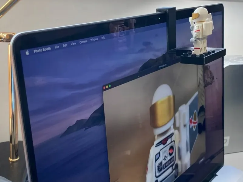 Brick Minifigure Webcam Platform