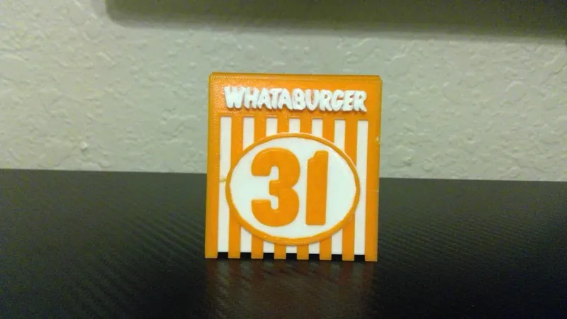 Whataburger number card