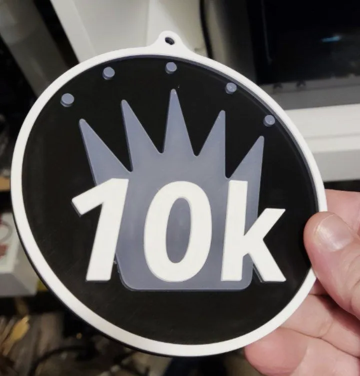 10k medal