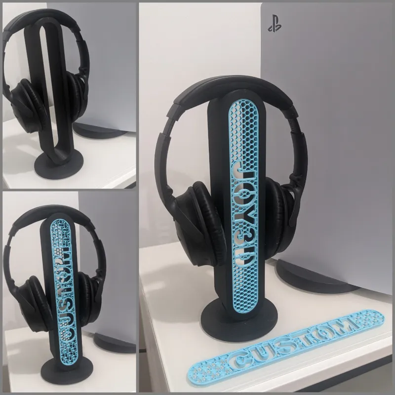 Customizable Headphone Stand